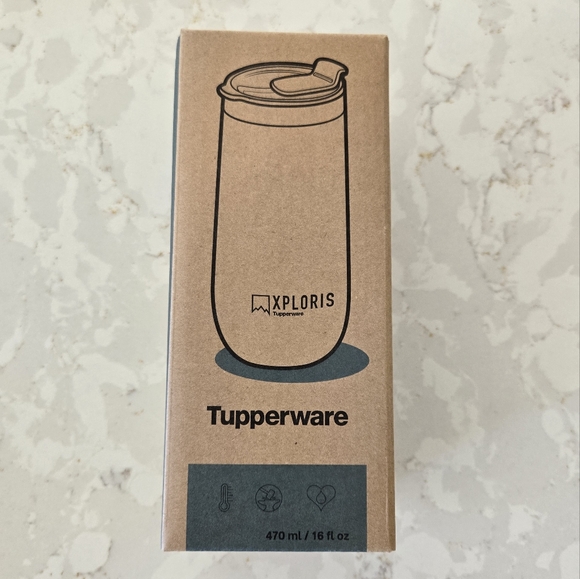 ☕️🧊🧋NWT‼️ Tupperware brand Xploris Thermal 16oz Tumbler - Picture 8 of 14